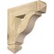 Ekena Millwork Funston Arts & Crafts Rough Sawn Bracket, Douglas Fir, 4"W x 18"D x 18"H BKT04X18X18FST03RDF - alternate 1